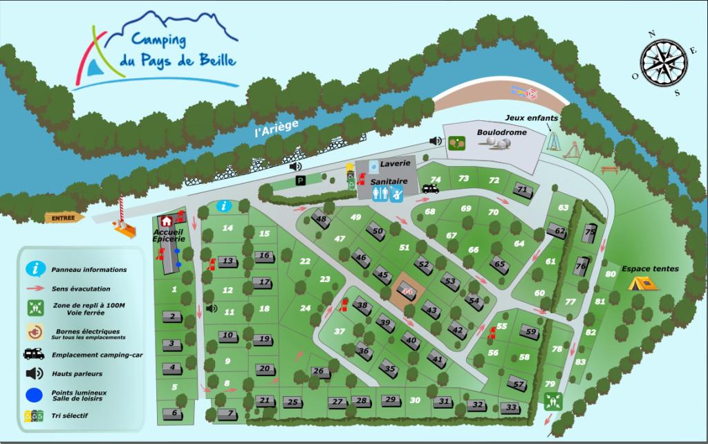 Camping du Pays de Beille